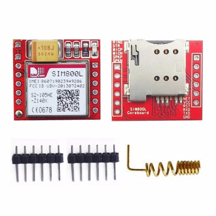 Modulo Gprs Gsm Sim800l Antena Sencilla Sim800 - Tecneu