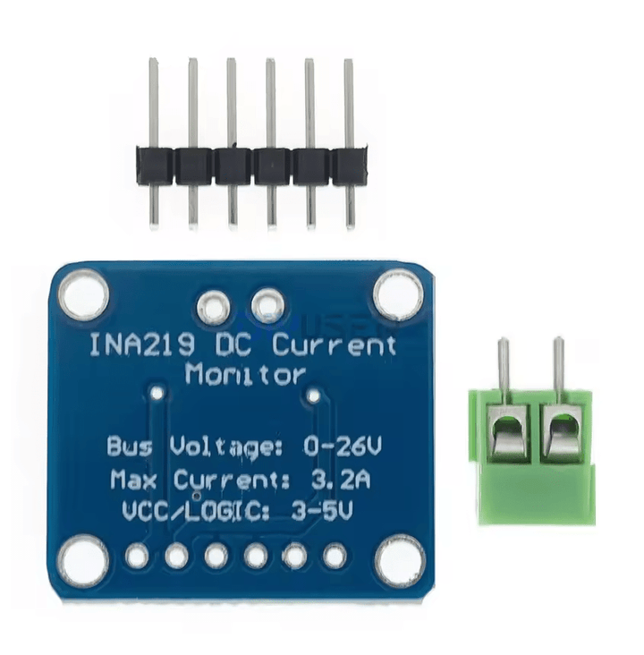 Módulo INA219 sensor de corriente bidireccional 3 - 5V 12 bits - Tecneu