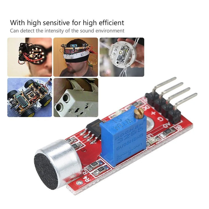 Modulo Ky - 037 Microfono Sensor De Sonido Alta Sensibilidad - Tecneu