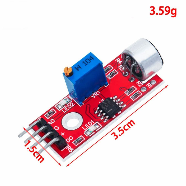 Modulo Ky - 037 Microfono Sensor De Sonido Alta Sensibilidad - Tecneu