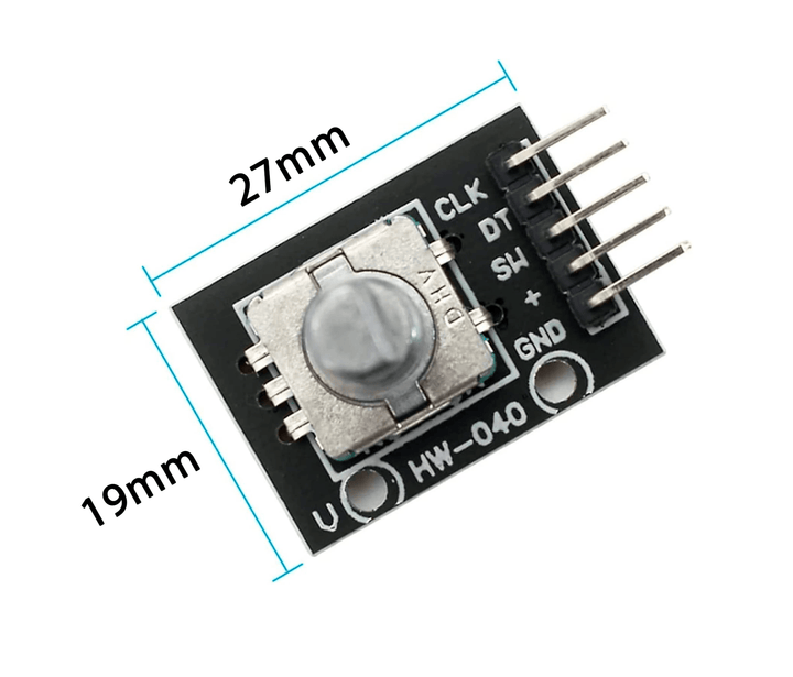 Módulo KY - 040 Codificador Rotatorio Incremental 5VDC con Perilla - Tecneu