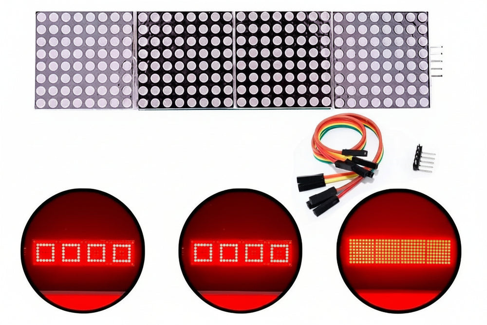 Modulo Letrero Electronico 4 Matriz 8x8 Max7219