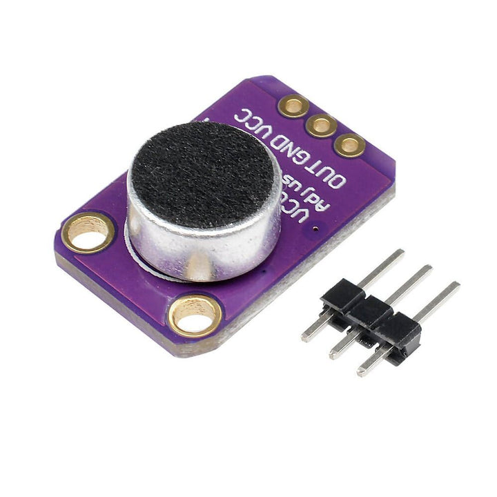 Módulo Microfono Max4466 Amplificador Pic Electret - Tecneu