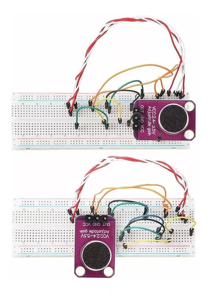 Módulo Microfono Max4466 Amplificador Pic Electret - Tecneu