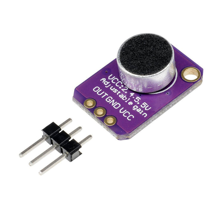 Módulo Microfono Max4466 Amplificador Pic Electret - Tecneu
