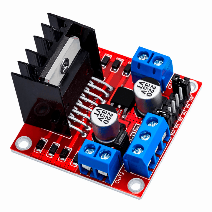 Modulo Puente H L298 Motor Driver - Tecneu