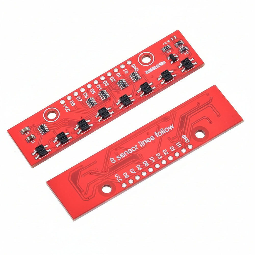 Modulo Qtr-8a Sensores Reflectivos Seguidor De Linea