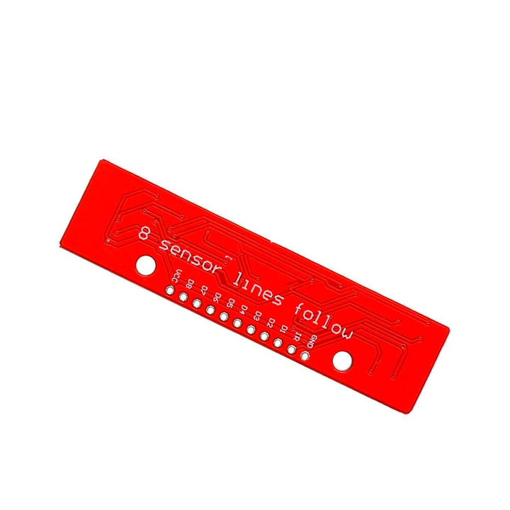 Modulo Qtr - 8a Sensores Reflectivos Seguidor De Linea - Tecneu