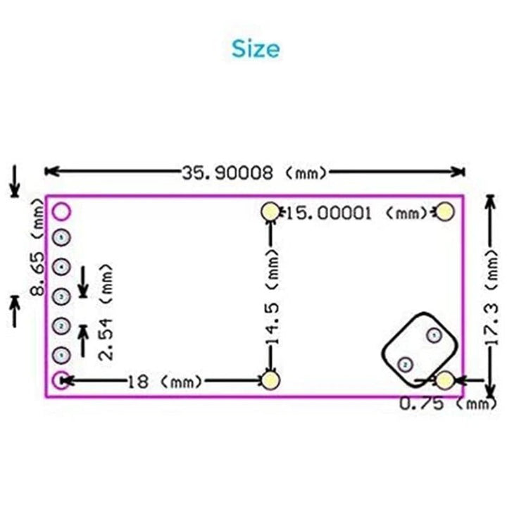Módulo Radar De Microondas Sensor De Presencia Rcwl - 0516 - Tecneu