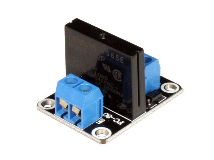 Modulo Relevador Relay Estado Solido Ss 1 Canal 2a - Tecneu