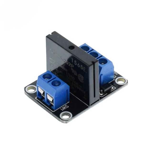 Modulo Relevador Relay Estado Solido Ss 1 Canal 2a - Tecneu