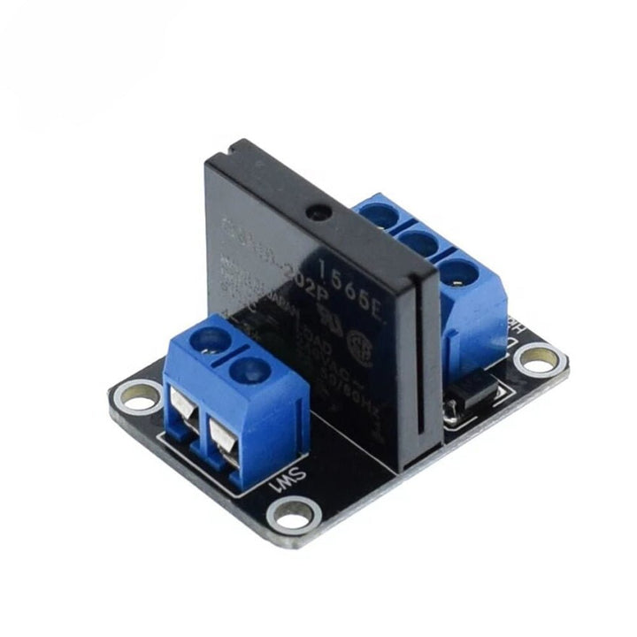 Modulo Relevador Relay Estado Solido Ss 1 Canal 2a - Tecneu
