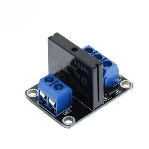 Modulo Relevador Relay Estado Solido Ss 1 Canal 2a