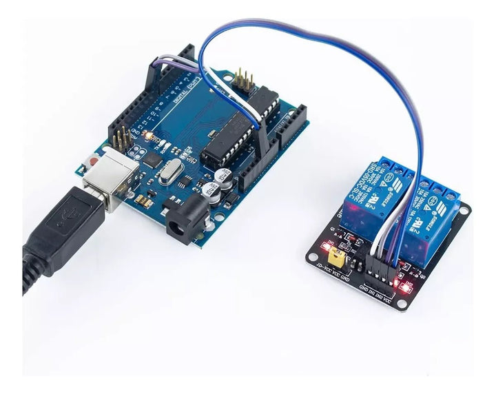 Modulo Relevadores Relay 2 Canales 12v - Tecneu