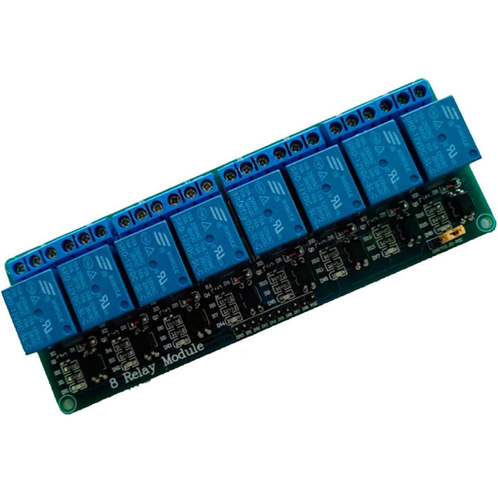 Modulo Relevadores Relay 8 Canales 12v - Tecneu