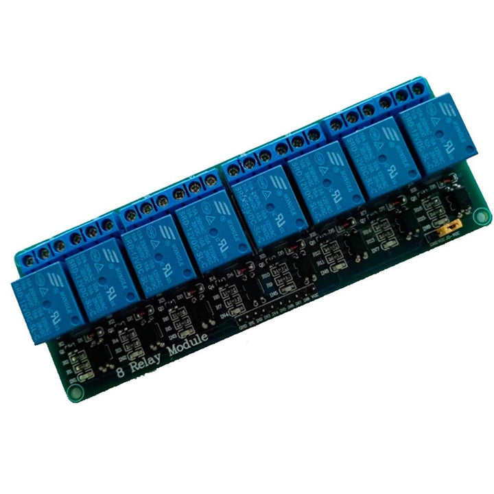 Modulo Relevadores Relay 8 Canales 12v - Tecneu