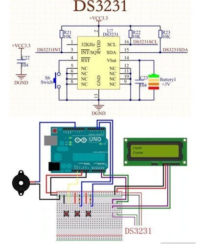 Modulo Reloj De Tiempo Real Rtc Ds3231 Con Pila - Tecneu