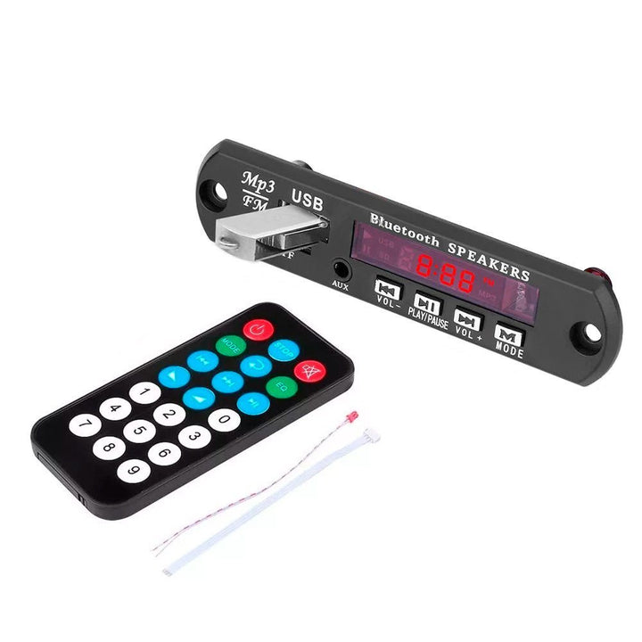 Modulo Reproductor Audio Mp3 Stereo Bluetooth Auxiliar Usb - Tecneu