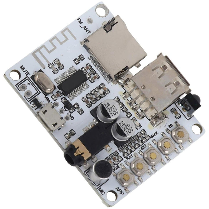 Módulo Reproductor De Audio Bluetooth Ranura Micro Sd Usb - Tecneu