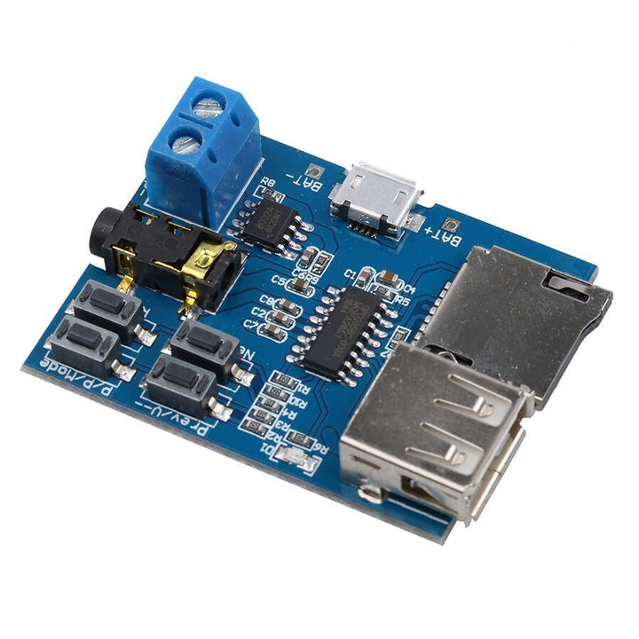 Módulo Reproductor Mp3 3w Audio Tf Card Microsd Usb - Tecneu
