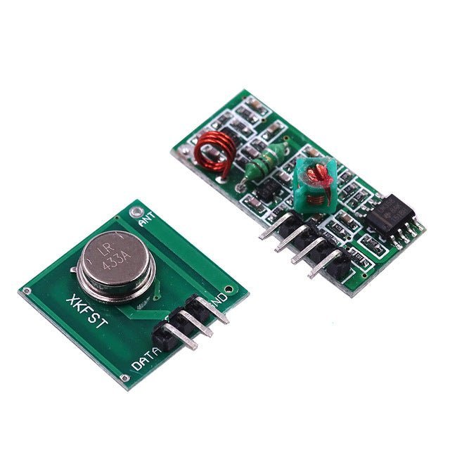 Modulo Rf Emisor Y Receptor 433 Mhz - Tecneu