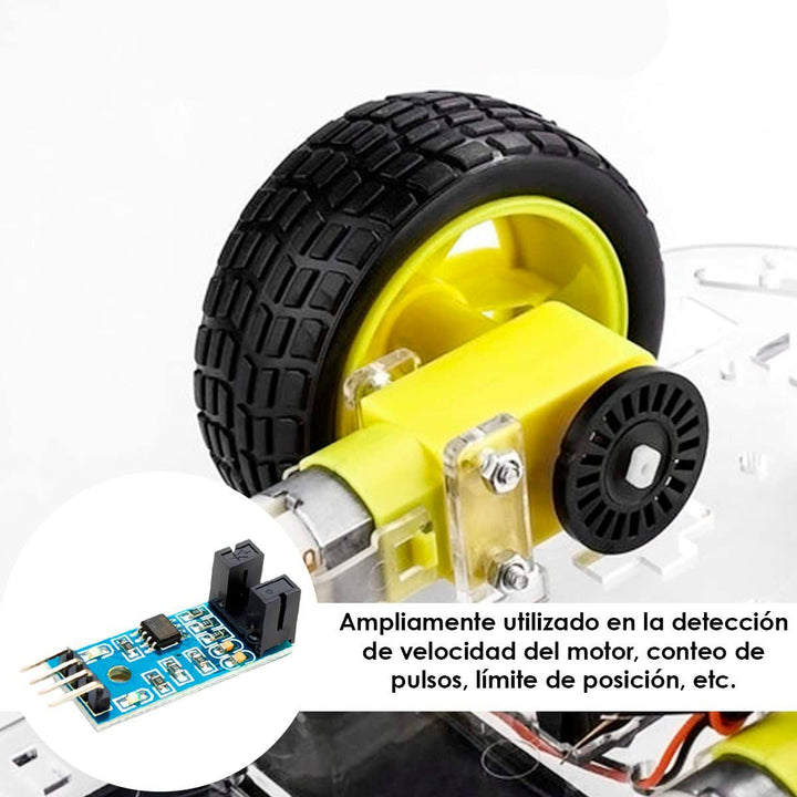 Modulo Sensor Medidor De Velocidad Rpm F249, LM393 - Tecneu