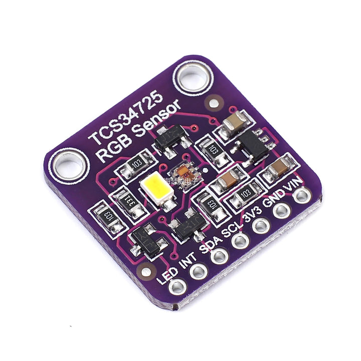 Modulo Sensor Reconocimiento De Color Rgb Tcs34725 - Tecneu