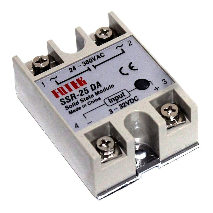 Modulo Ssr - 25da Relevador De Estado Solido 25a Relay 3 - 32vdc - Tecneu