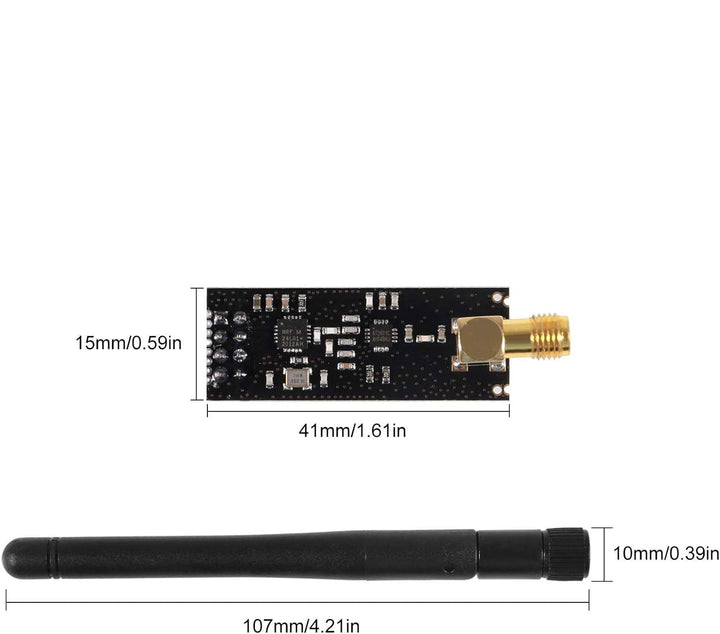 Módulo Transceptor Inalámbrico Rf Nrf24l01 2.4ghz Con Antena - Tecneu