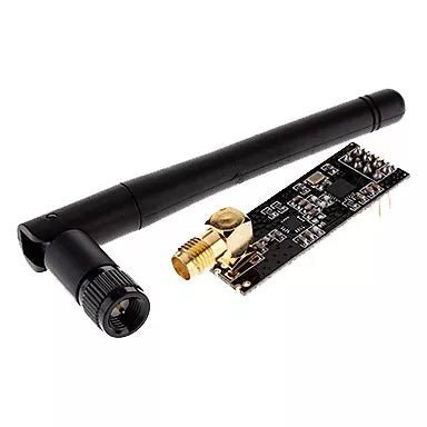 Módulo Transceptor Inalámbrico Rf Nrf24l01 2.4ghz Con Antena - Tecneu