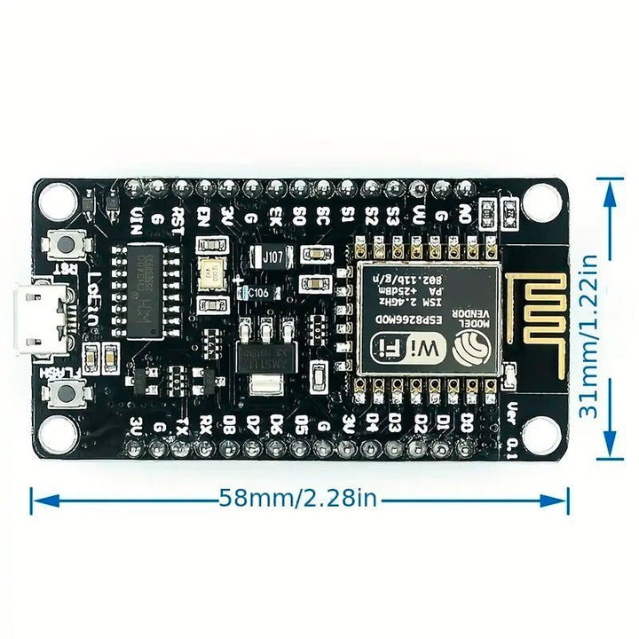Modulo Wifi Esp8266 Lua Nodemcu Node Mcu - Tecneu