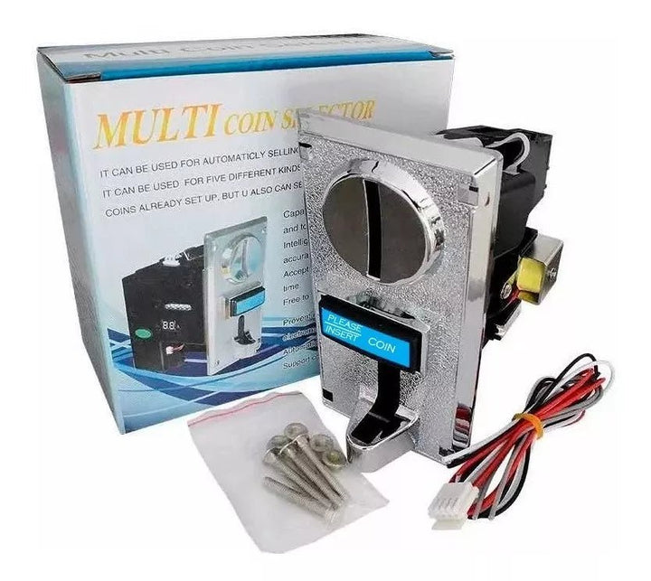 Monedero Electrónico Multimonedas Maquina Arcade $1 $2 $5 $10 Sr - 500 - Tecneu