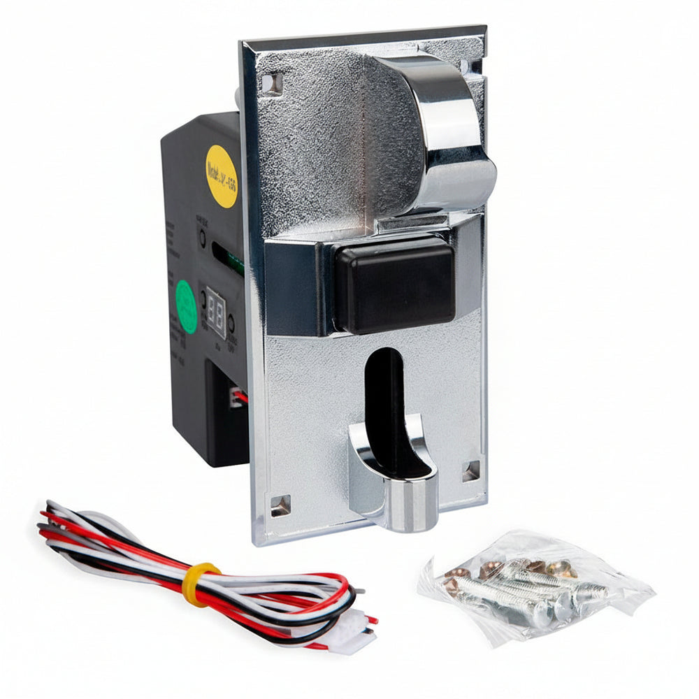 Monedero Electrónico Multímonedas Metalico Cap-636 Programado $1 $2 $5 $10
