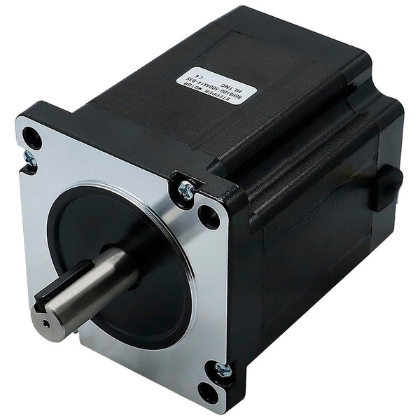 Motor A Pasos Industrial Nema 34 86hs100 Cnc 3d 5a 68kg/cm - Tecneu