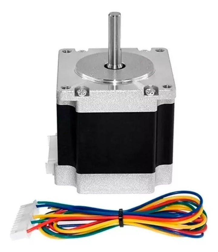 Motor A Pasos Nema 23 Bipolar 12kg/cm Cnc 23hs5628 - Tecneu