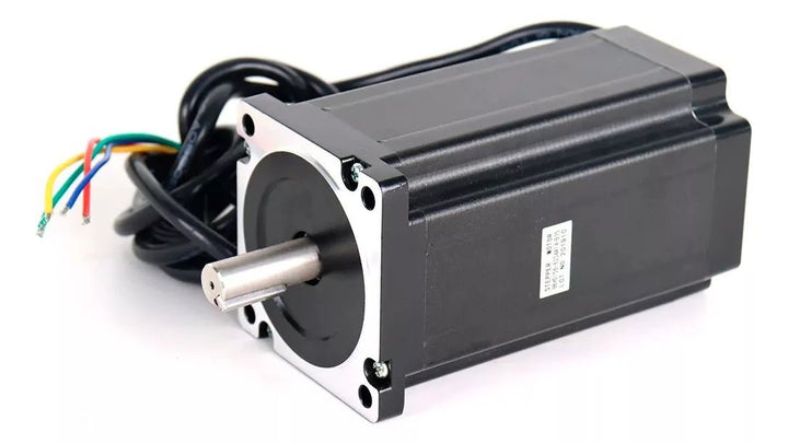 Motor A Pasos Nema 34 Cnc 86hs156 - 6204 Bipolar 6.2a 122kg/cm 3.6v - Tecneu