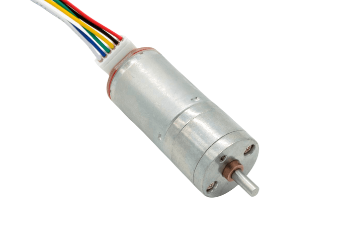 Motorreductor 12VDC JGA25 - 370 Motor 60 - 350RPM + Encoder Integrado - Tecneu