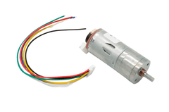 Motorreductor 12VDC JGA25-370 Motor 60-350RPM + Encoder Integrado
