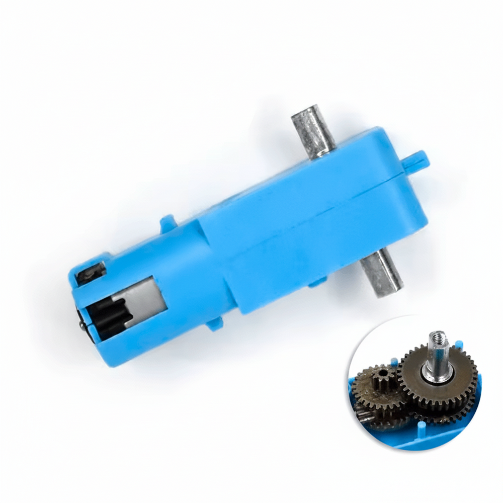 Motorreductor Biaxial Engranes Metálicos 3-6VDC 1:90 110 RPM