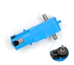 Motorreductor Biaxial Engranes Metálicos 3-6VDC 1:90 110 RPM