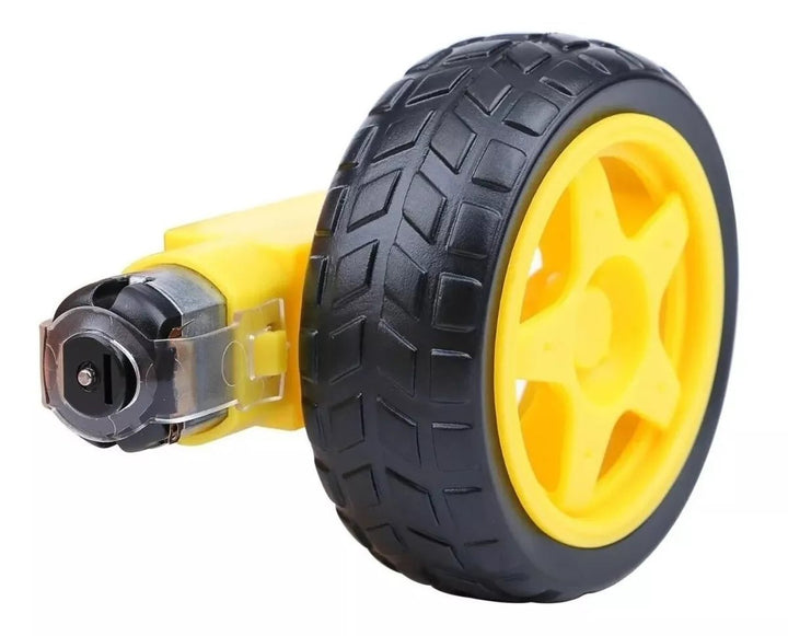 Motorreductor Con Llanta Para Carro - Tecneu
