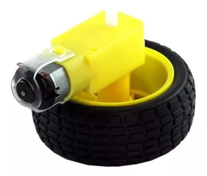 Motorreductor Con Llanta Para Carro - Tecneu