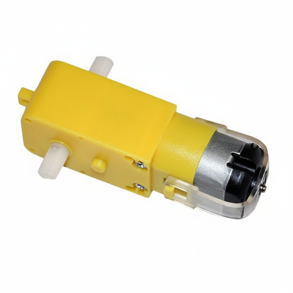 Motorreductor Recto 48:1 3-12V Doble Eje
