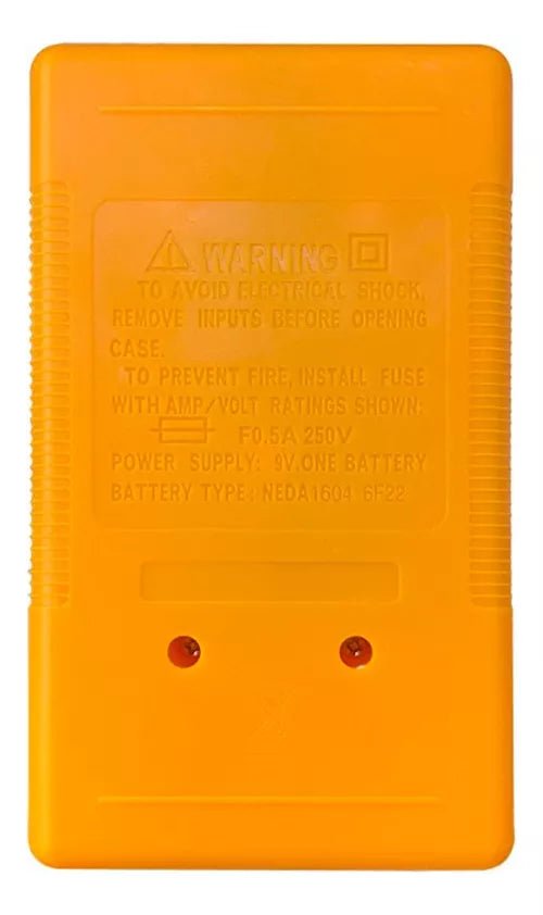 Multimetro Digital Dt830d Mini Zumbador Dh - 830d 750v Ac Dc - Tecneu