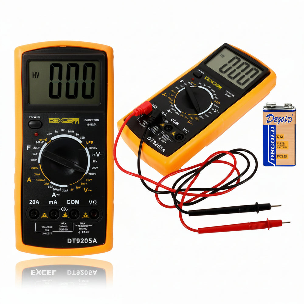 Multimetro Digital Profesional Nt Dt-9205a Ac-dc