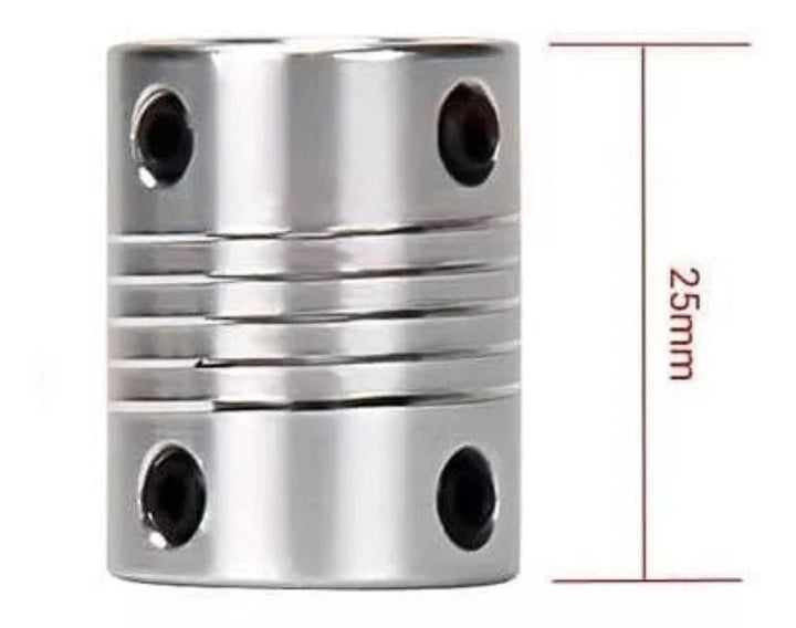 Nema Cople Flexible Cnc 3d Acoplador Eje 5x5mm 5x8mm 8x8mm - Tecneu