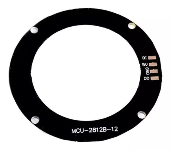 Neopixel Circular Cjmcu 12 Bit Ws2812 5050 Rgb Led - Tecneu
