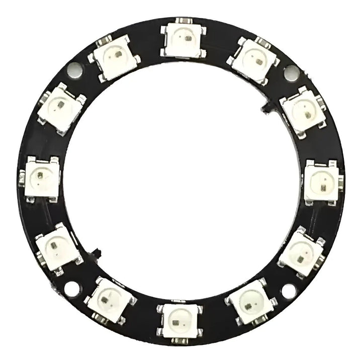 Neopixel Circular Cjmcu 12 Bit Ws2812 5050 Rgb Led - Tecneu