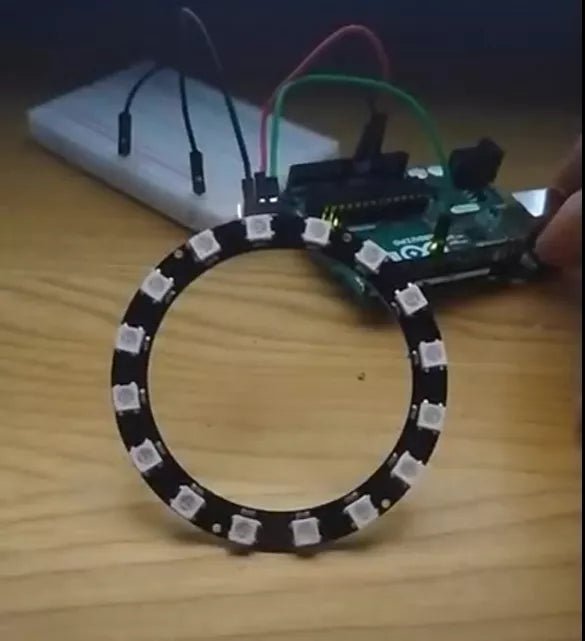 Neopixel Circular Cjmcu 16 Bit Ws2812 5050 Rgb Led - Tecneu
