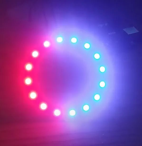 Neopixel Circular Cjmcu 16 Bit Ws2812 5050 Rgb Led - Tecneu